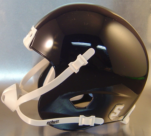 Navy Schutt XP Mini Football Helmet Shell
